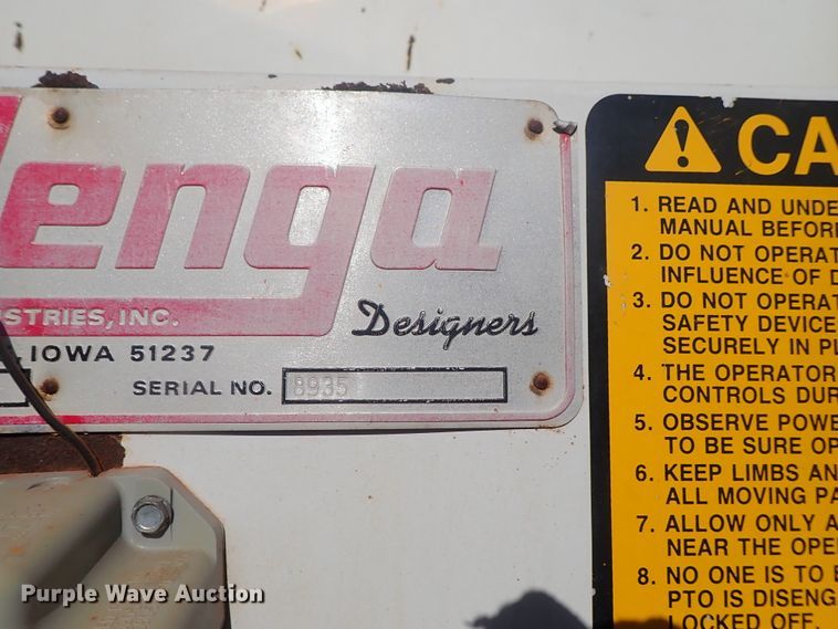 image for item DB7547 1992 International 4700 feed mixer truck