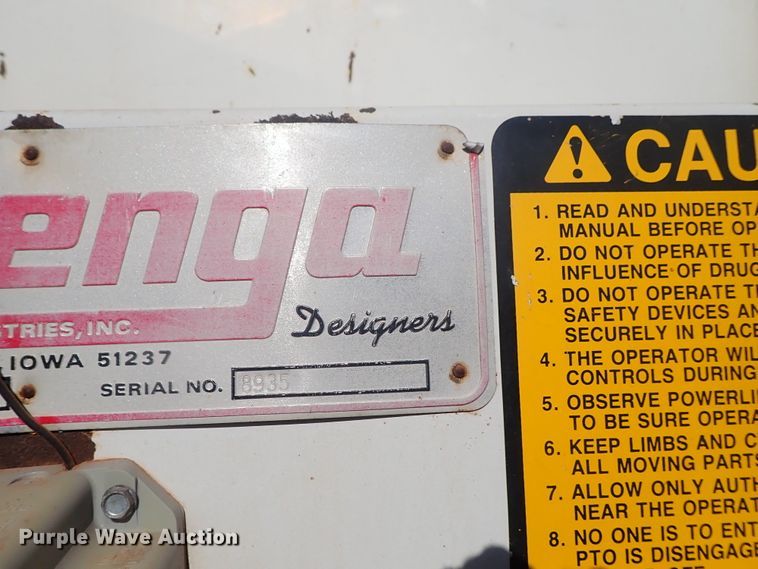 image for item DB7547 1992 International 4700 feed mixer truck