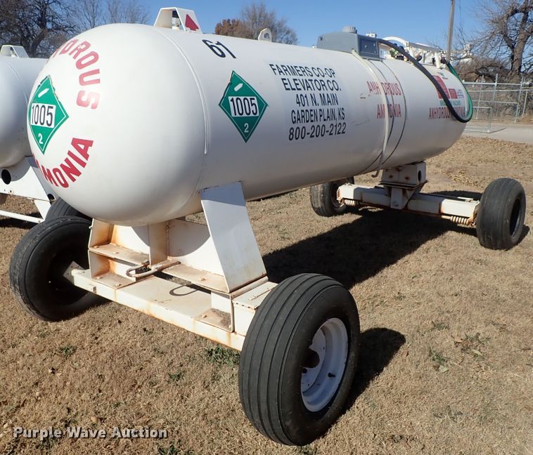 image for item DB7549 Anhydrous ammonia tank