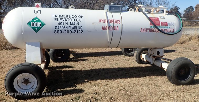 image for item DB7549 Anhydrous ammonia tank