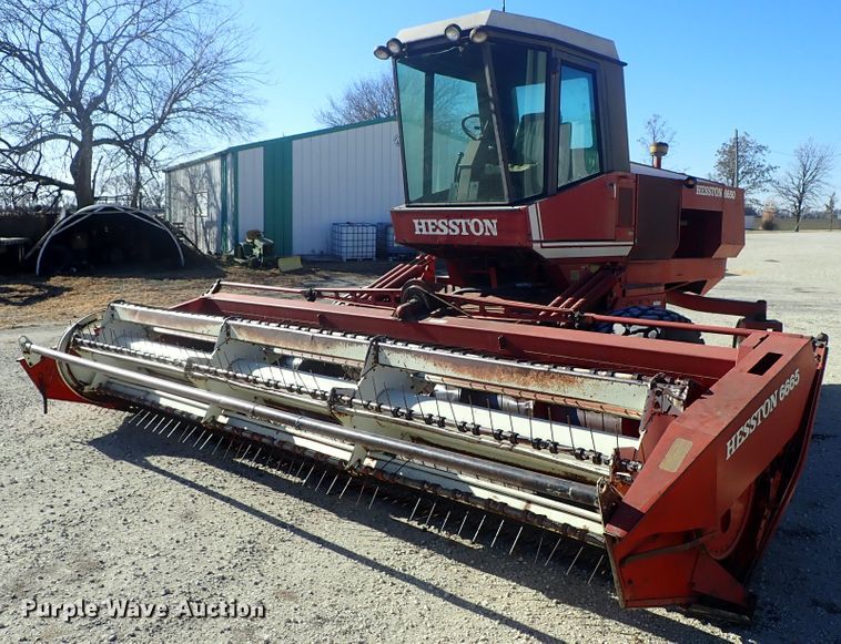image for item DB7551 1981 Hesston 6650 windrower