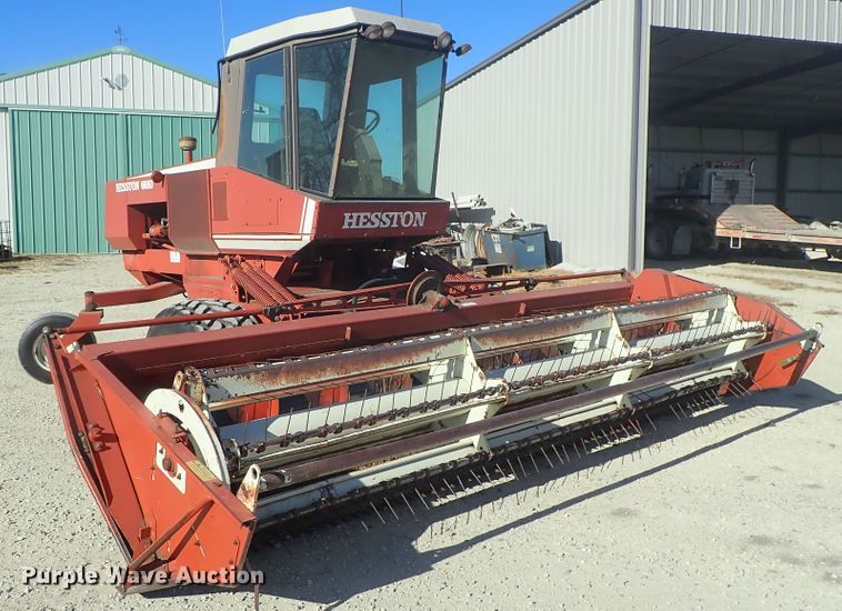 image for item DB7551 1981 Hesston 6650 windrower