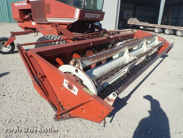 image for item DB7551 1981 Hesston 6650 windrower