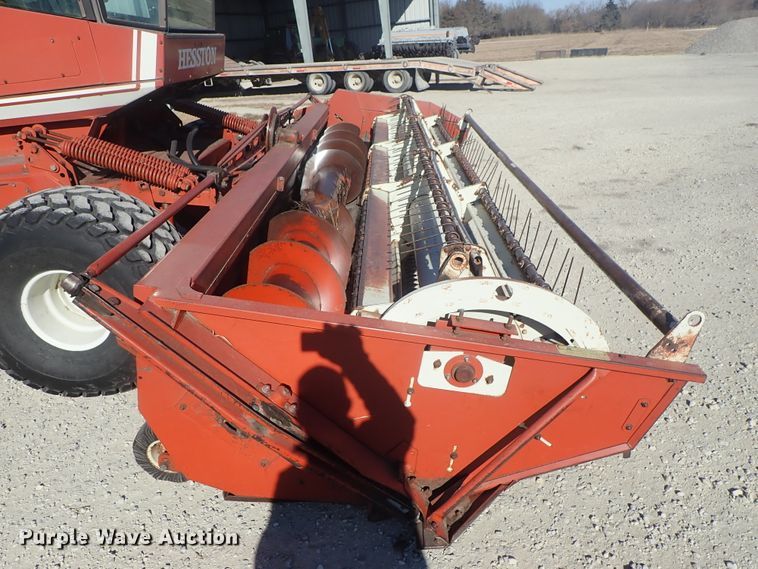 image for item DB7551 1981 Hesston 6650 windrower