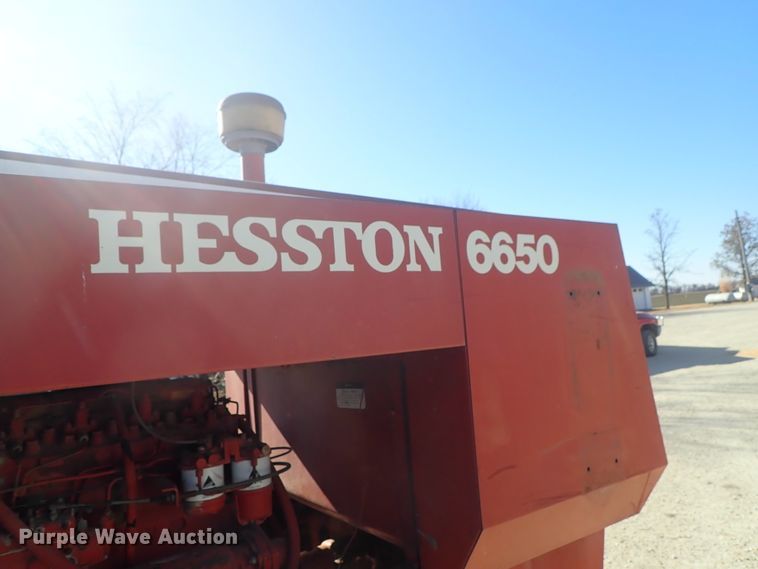 image for item DB7551 1981 Hesston 6650 windrower