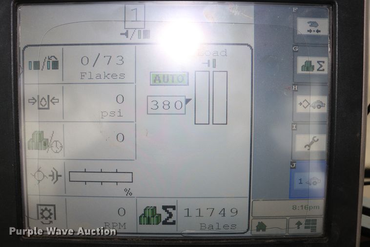 image for item DD6067 2015 Massey-Ferguson Hesston 2290 large square baler