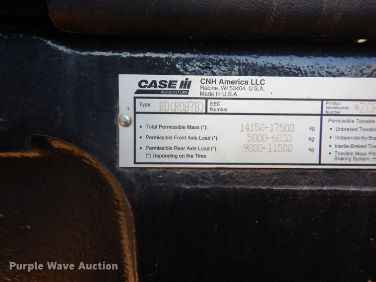 image for item DE4356 2013 Case IH Magnum 260 MFWD tractor