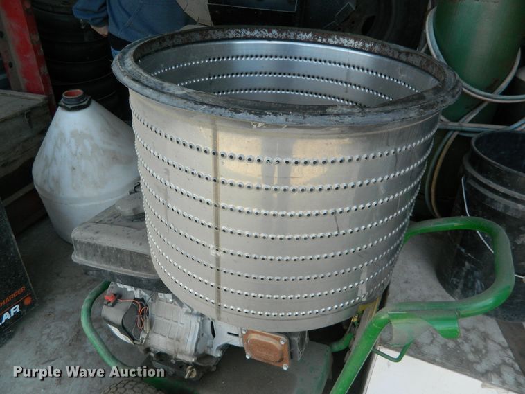 image for item DE4380 Shop built hay bale trailer