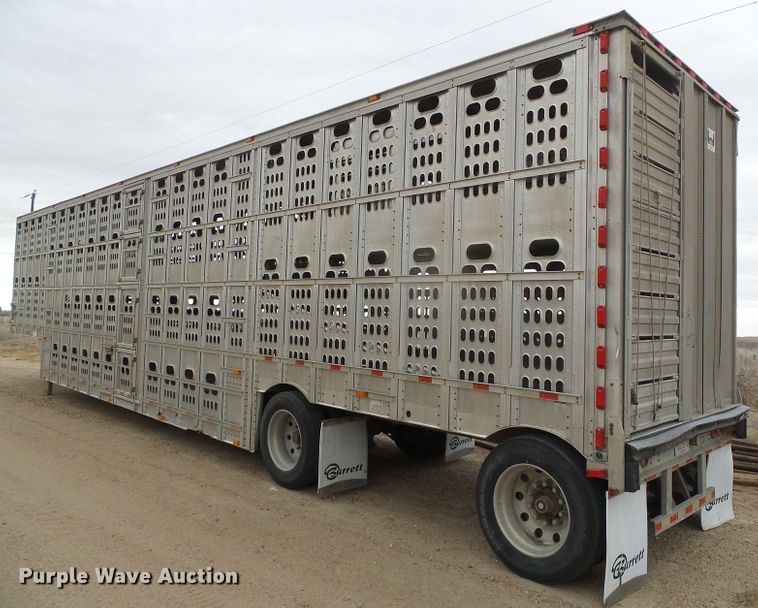 image for item DG0353 2004 Barrett livestock trailer