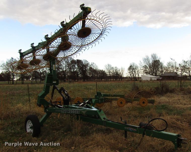 image for item DG6687 Ogden Hybrid Hay Runner hay rake