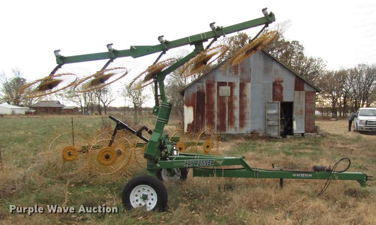 image for item DG6687 Ogden Hybrid Hay Runner hay rake