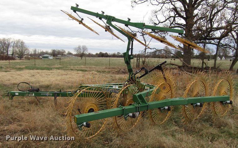 image for item DG6687 Ogden Hybrid Hay Runner hay rake
