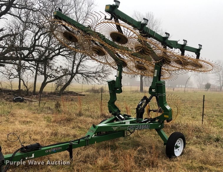 image for item DG6687 Ogden Hybrid Hay Runner hay rake
