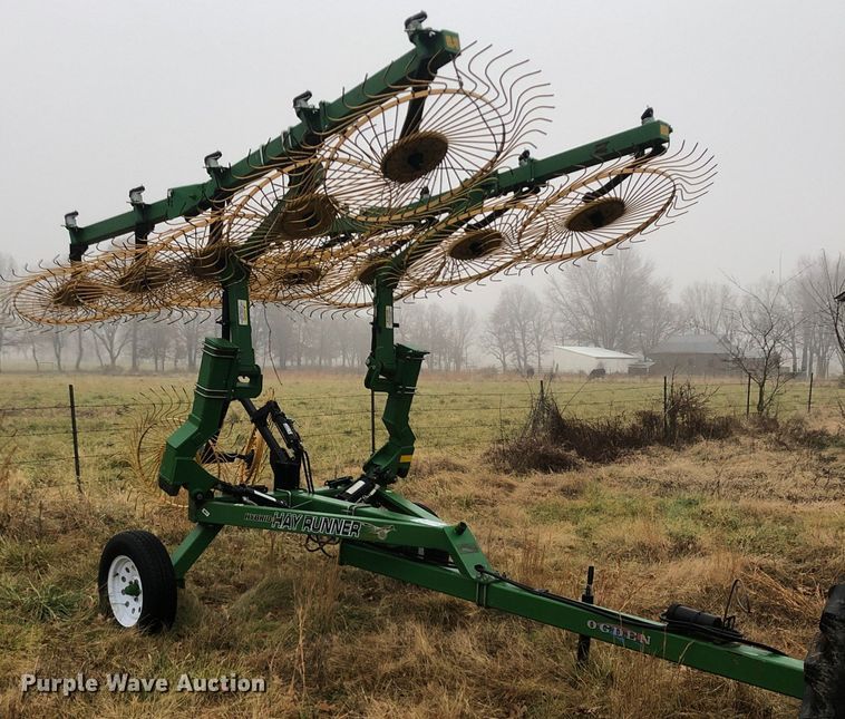 image for item DG6687 Ogden Hybrid Hay Runner hay rake