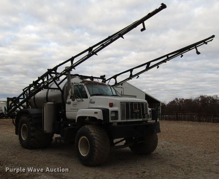 image for item DG6688 1994 Chevrolet Kodiak C6500 applicator truck