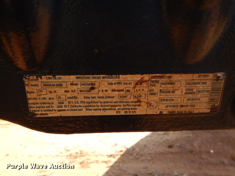 image for item DH3627 2009 New Holland TD5050 tractor