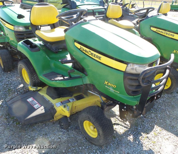 image for item DH7789 2003 John Deere X300 lawn mower