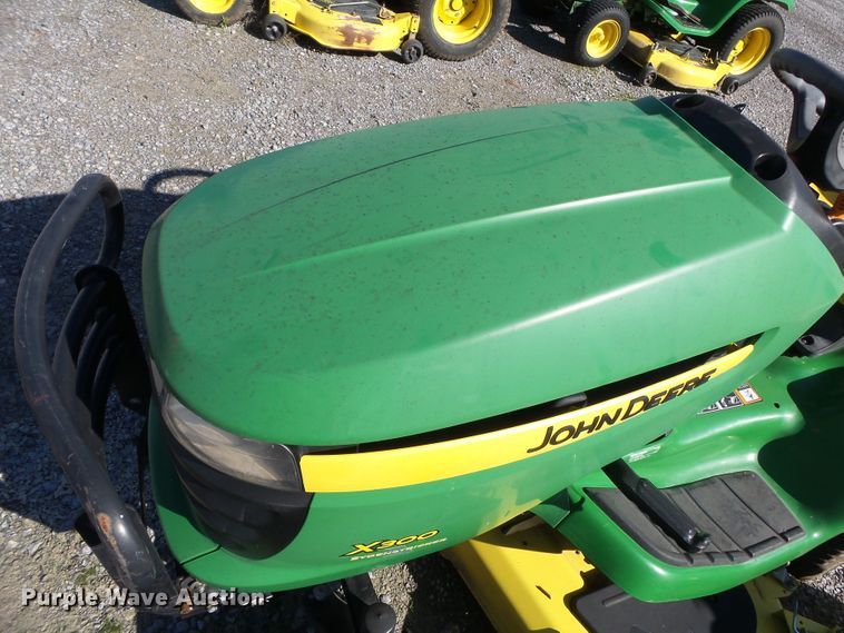 image for item DH7789 2003 John Deere X300 lawn mower
