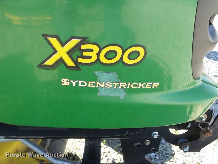 image for item DH7789 2003 John Deere X300 lawn mower