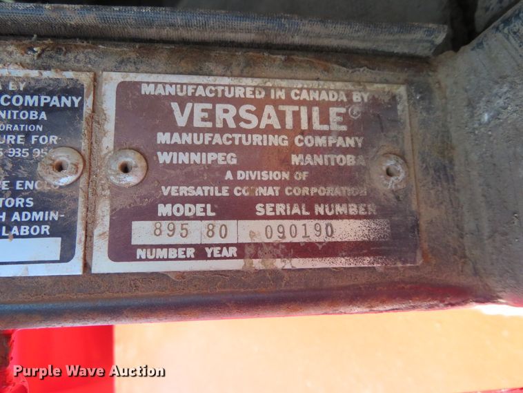 image for item EQ9384 1980 Versatile 895 4WD tractor