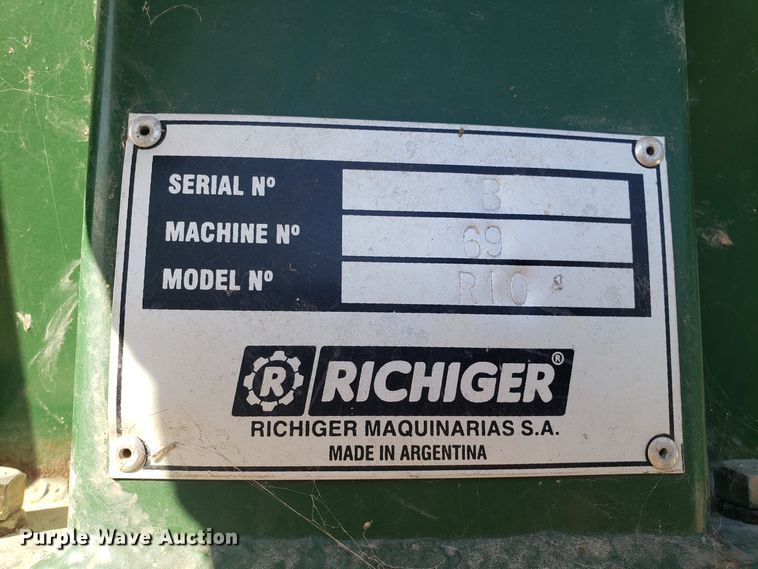 image for item ET9963 Richiger R10 grain bagger