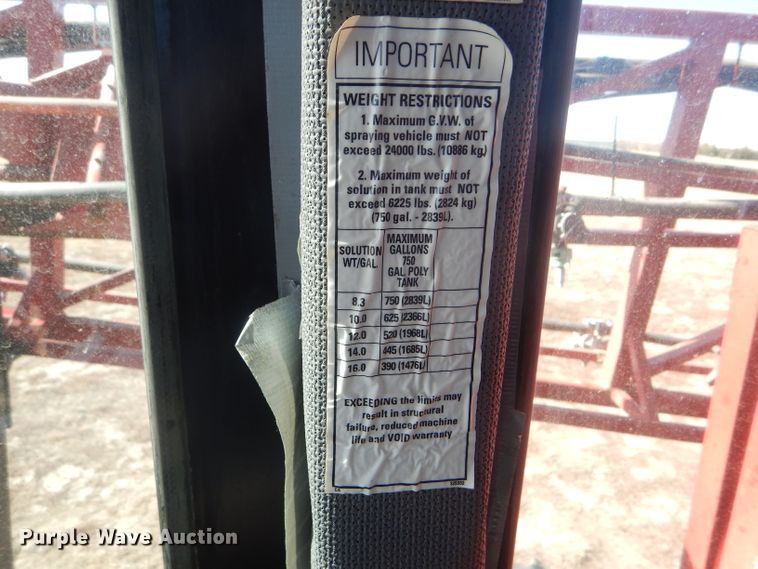 image for item FG9857 2003 Case IH Patriot SPX3185 sprayer