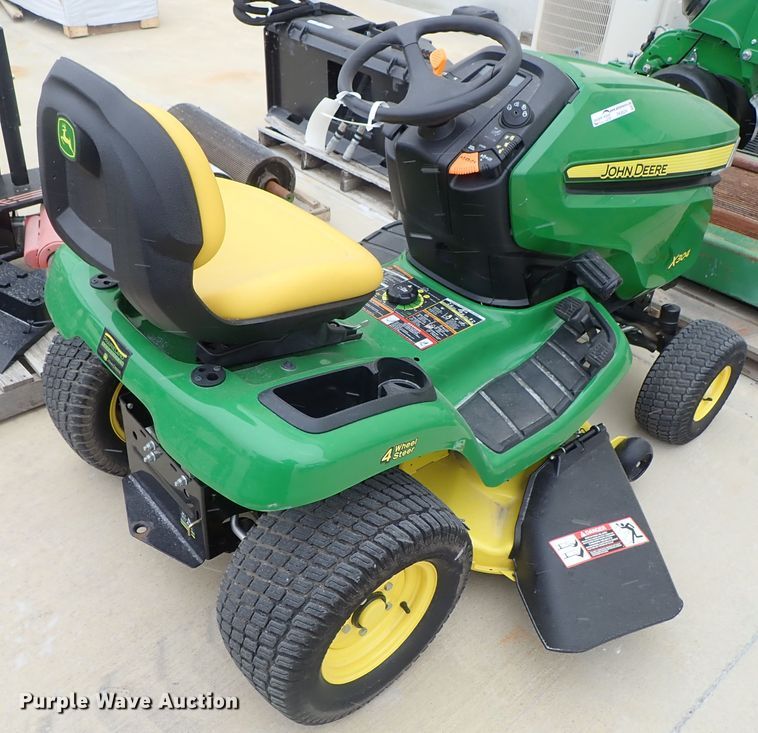 image for item FK9524 2014 John Deere X304 lawn mower