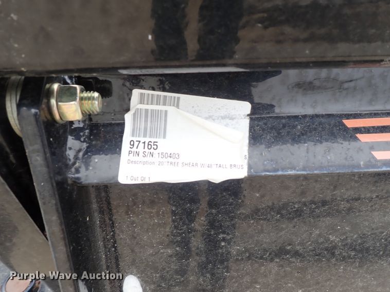 image for item FK9526 2016 Mighty Axe skid steer tree shear