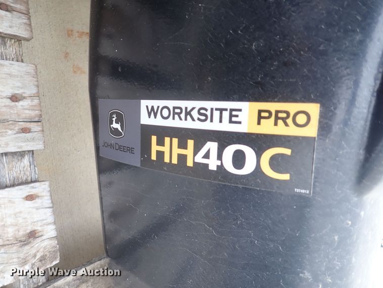 image for item FK9528 2017 John Deere HH40C skid steer hammer