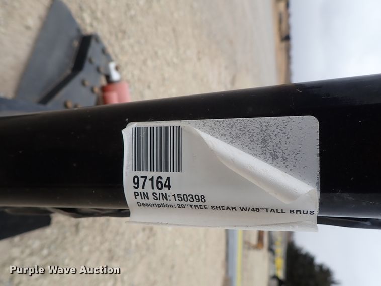 image for item FK9532 2016 Mighty Axe skid steer tree shear