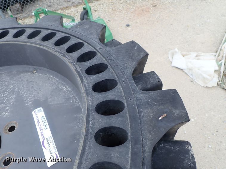image for item FK9539 (3) 2016 John Deere 14x17.5 solid tires