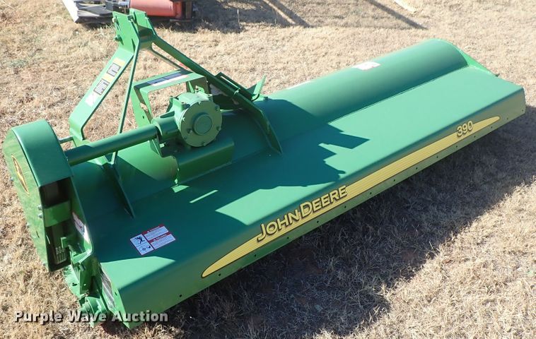 image for item FK9555 2016 John Deere 390 off-set mower