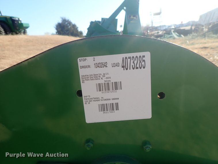 image for item FK9555 2016 John Deere 390 off-set mower