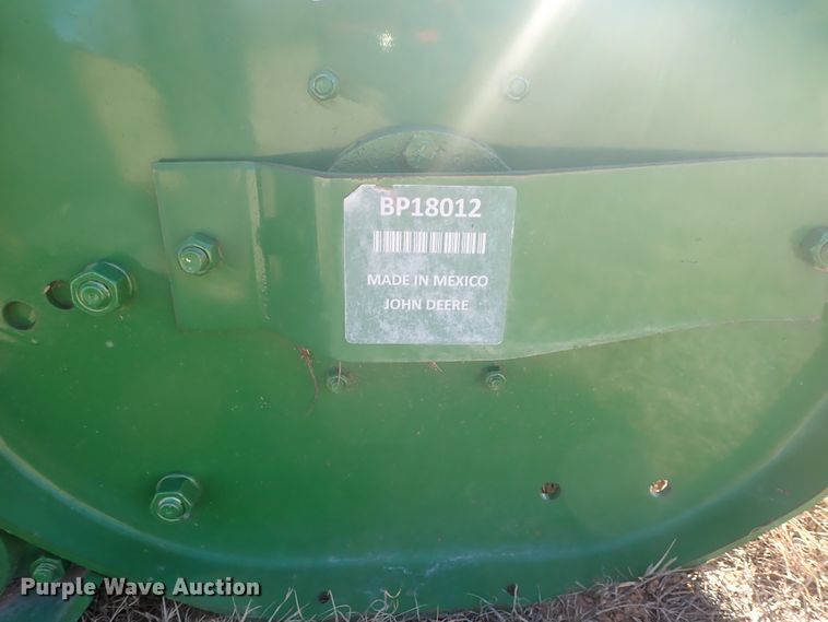 image for item FK9555 2016 John Deere 390 off-set mower