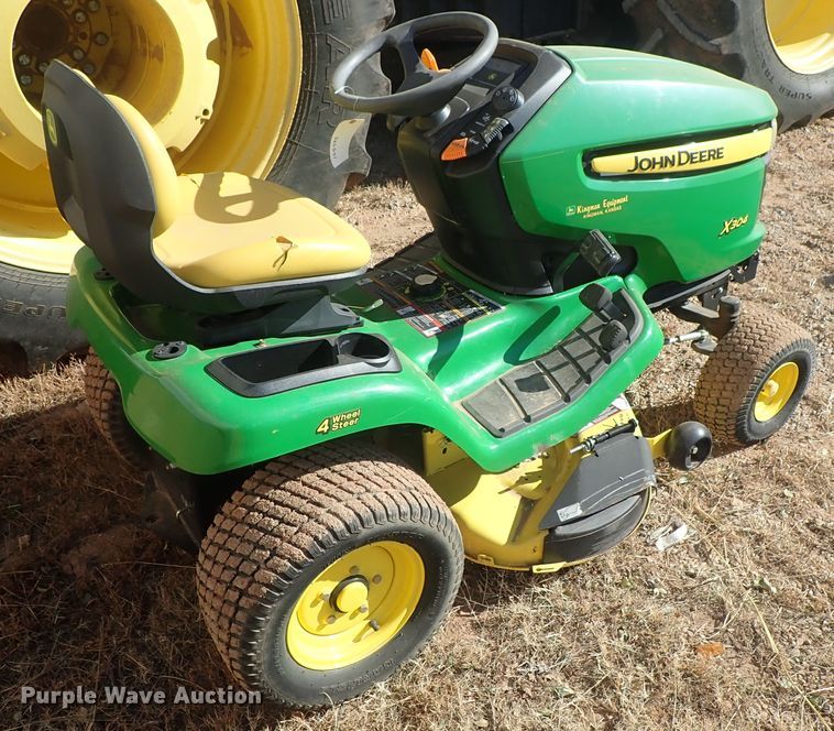 image for item FK9558 2007 John Deere X304 lawn mower