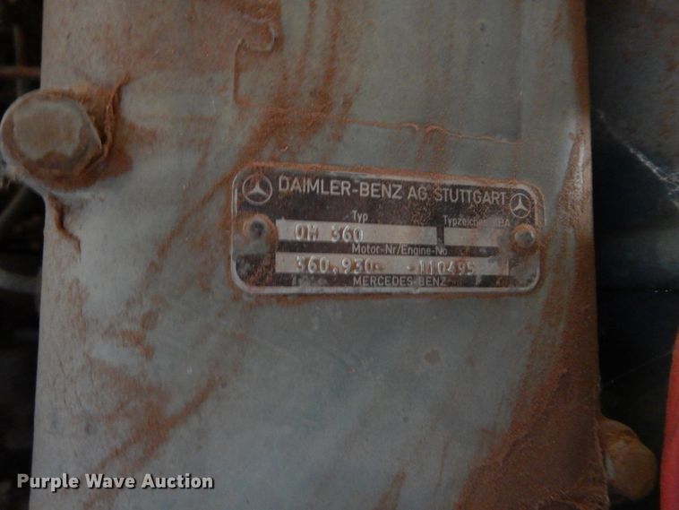 image for item FK9762 Mercedes-Benz OH360 six cylinder diesel engine