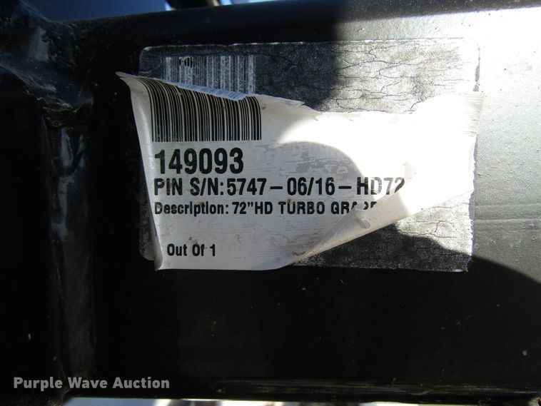 image for item FO9408 DFM HD72 skid steer grapple bucket