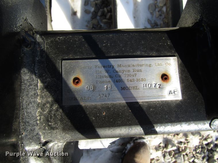 image for item FO9408 DFM HD72 skid steer grapple bucket