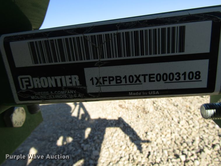 image for item FO9420 Frontier PB1002 two bottom plow