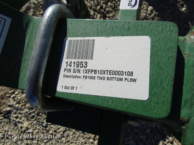 image for item FO9420 Frontier PB1002 two bottom plow