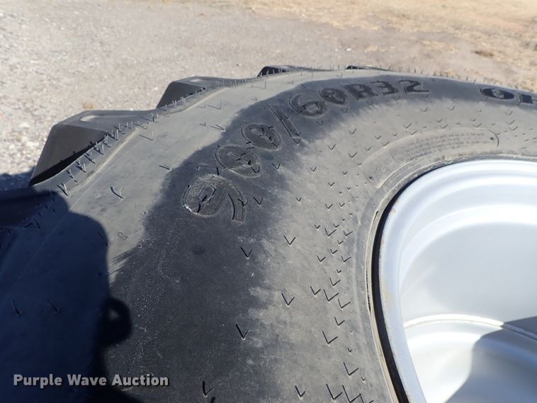 image for item FR9496 (2) Goodyear Optitrac 900/60R32 tires and wheels