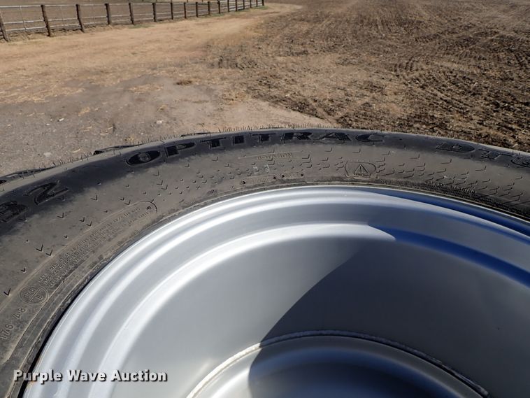 image for item FR9496 (2) Goodyear Optitrac 900/60R32 tires and wheels