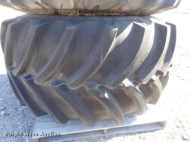 image for item FR9496 (2) Goodyear Optitrac 900/60R32 tires and wheels