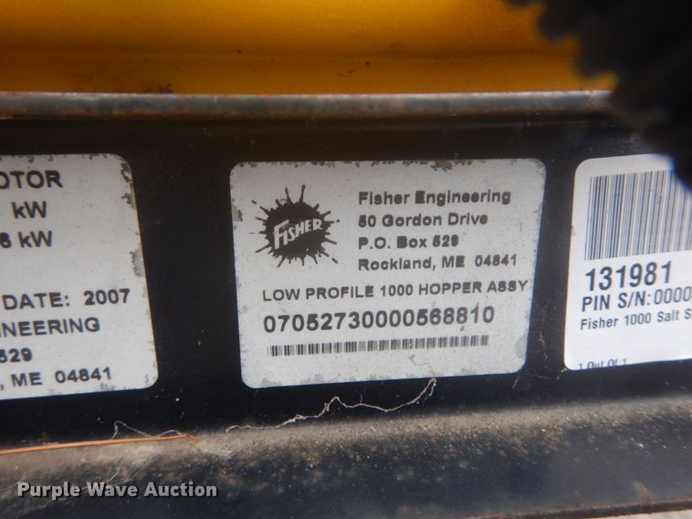 image for item GC9358 Fisher 1000 spreader