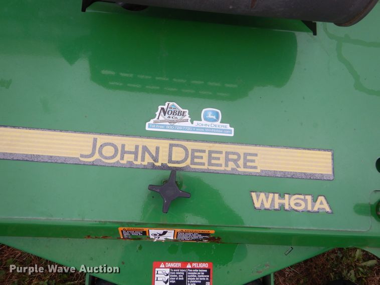 image for item GC9360 2017 John Deere WH61A ZTR lawn mower