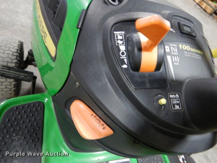 image for item GC9365 2014 John Deere D140 lawn mower