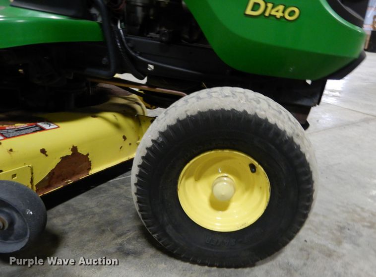 image for item GC9365 2014 John Deere D140 lawn mower