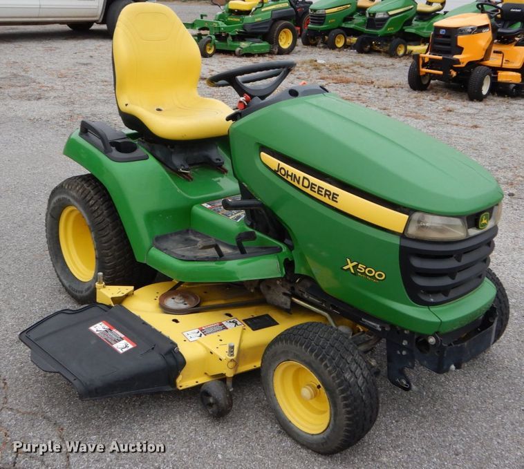 image for item GC9367 2008 John Deere X500 lawn mower