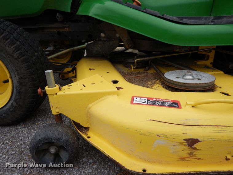 image for item GC9367 2008 John Deere X500 lawn mower