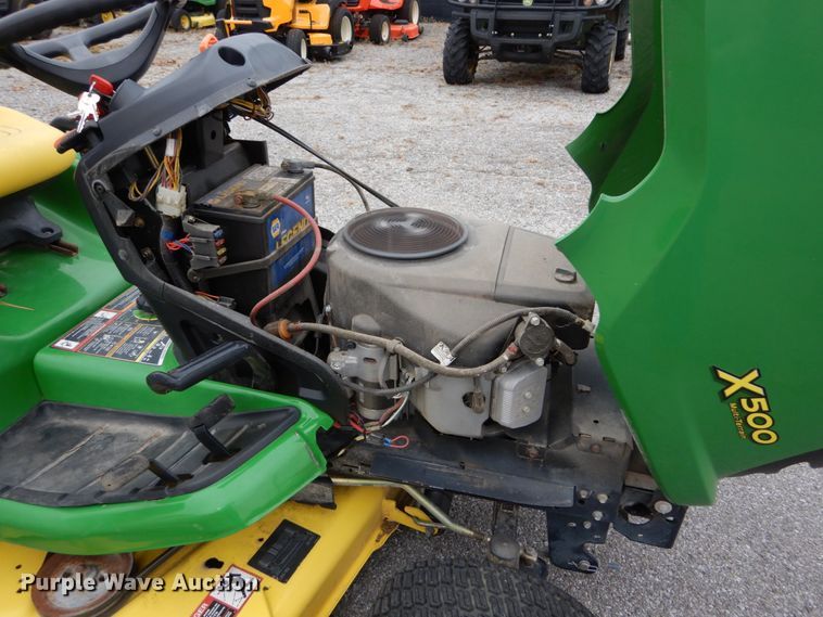 image for item GC9367 2008 John Deere X500 lawn mower